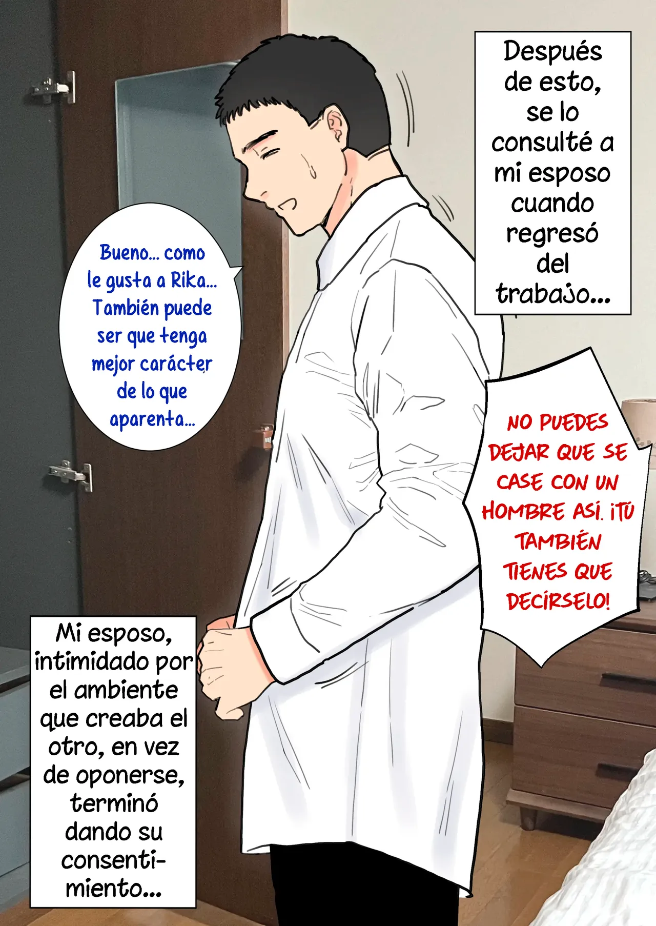 La polla grande de mi yerno – cómic cuckold, página 7